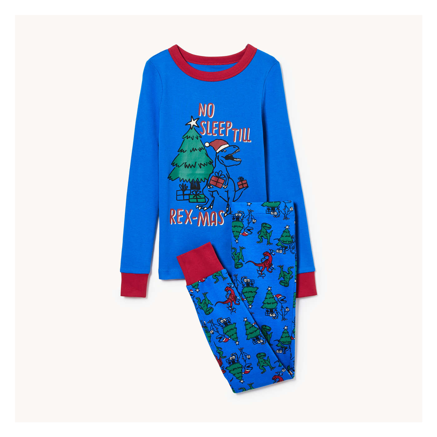 Kid Boys 2 Piece Pajama Set in Royal Blue from Joe Fresh